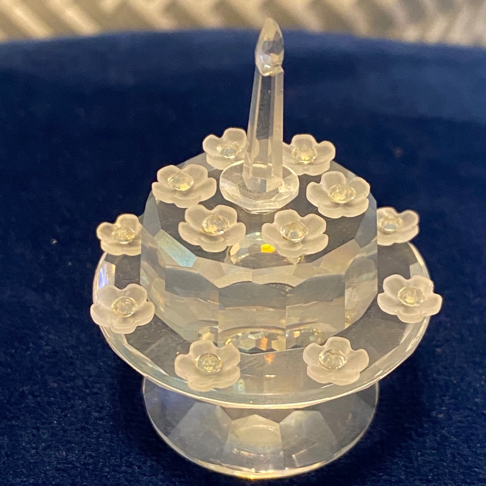 Swarovski Crystal Anniversary Cake